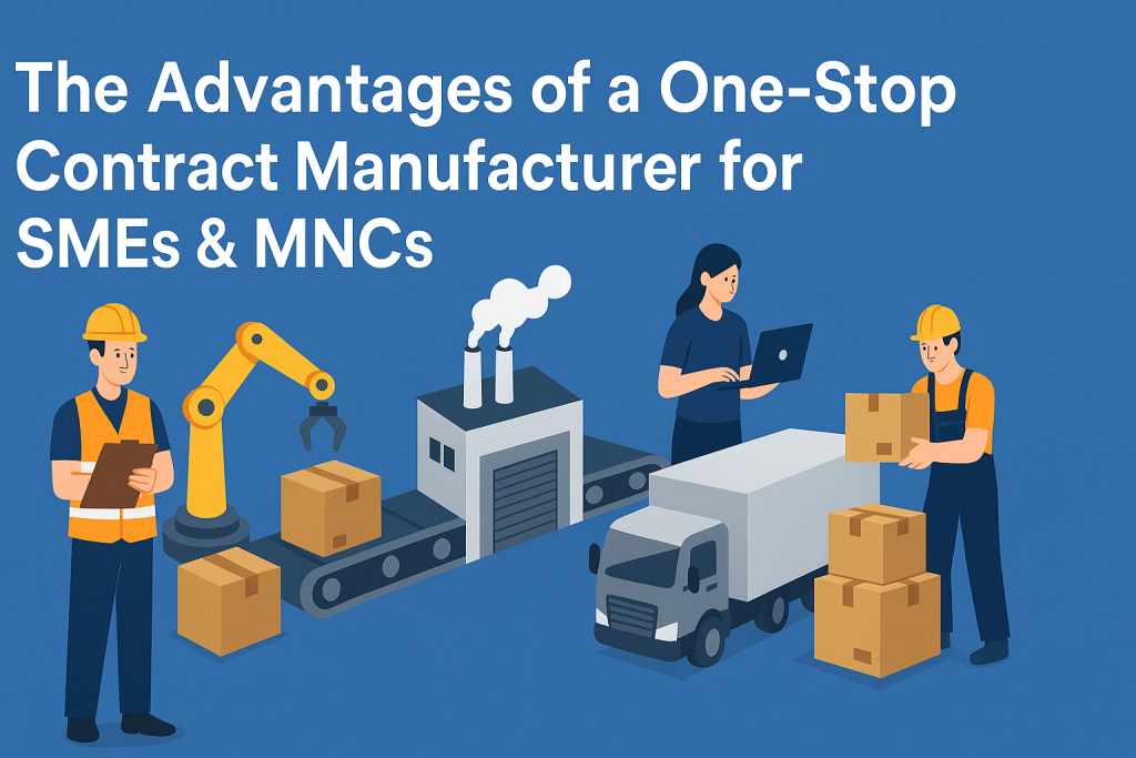 Inside Smartlink's modern manufacturing facility, showing integrated assembly lines for electromechanical products and box builds.