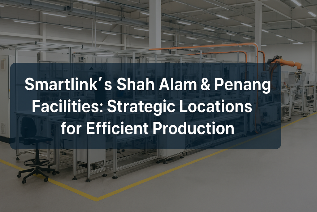 Smartlink’s Shah Alam & Penang Facilities Strategic Locations for Efficient Production