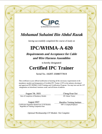 IPC Certification